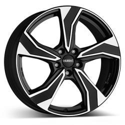 DEZENT KB dark Black/polished 6,5x17 5/112 ET45