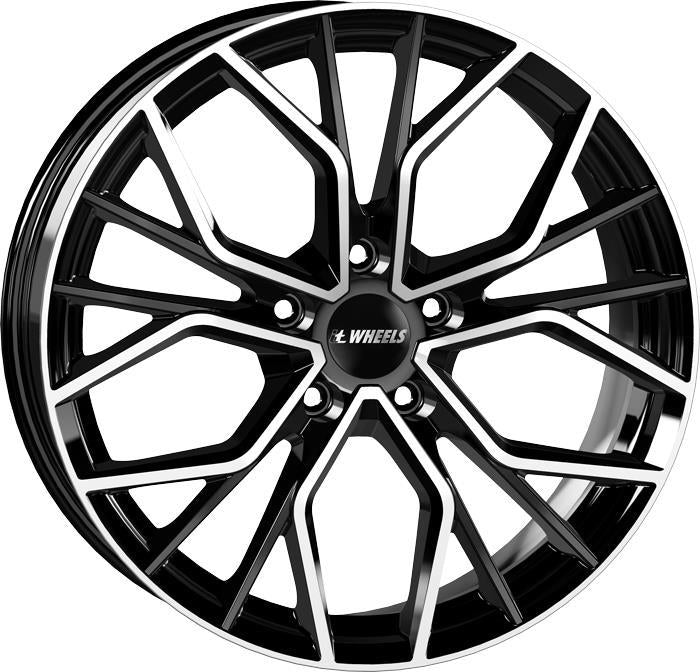 TIARA Black Polished 8x18 5/114,3 ET45 60°