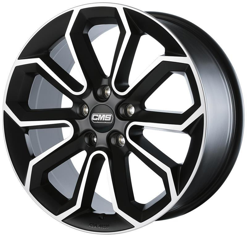 C20 Matt Black Polished 8x19 5/112 ET50 60°