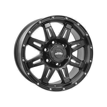 GRABBER Matt Black 8x17 6/139,7 ET40 60°