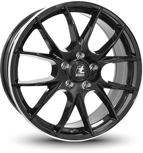 KIRA Black Lip Polished 8x18 5/108 ET42 60°
