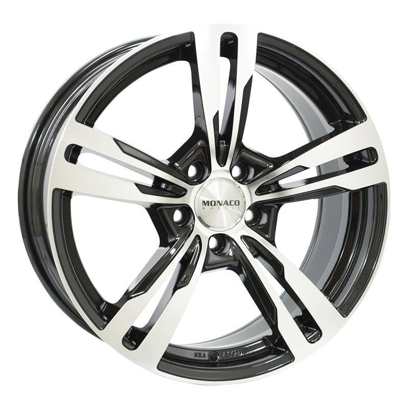 GP4 Gloss Black Polished 8x18 5/112 ET45 60°