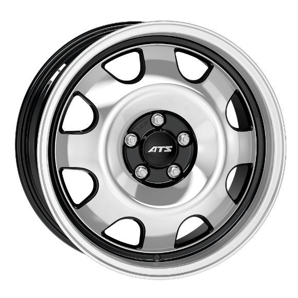 CUP Gloss Black Polished 7x15 4/100 ET28 60°