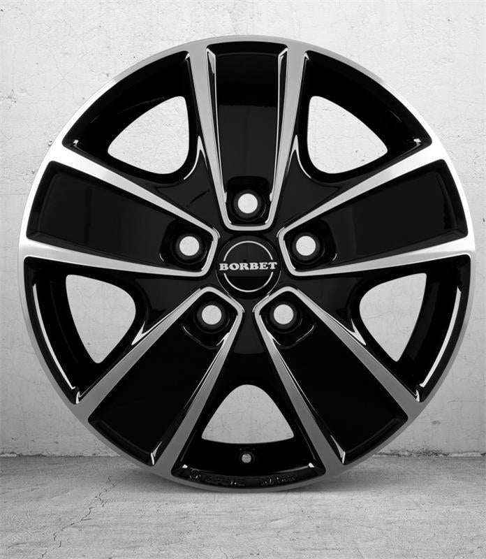 CWG Gloss Black Polished 6x16 5/118 ET68 60°