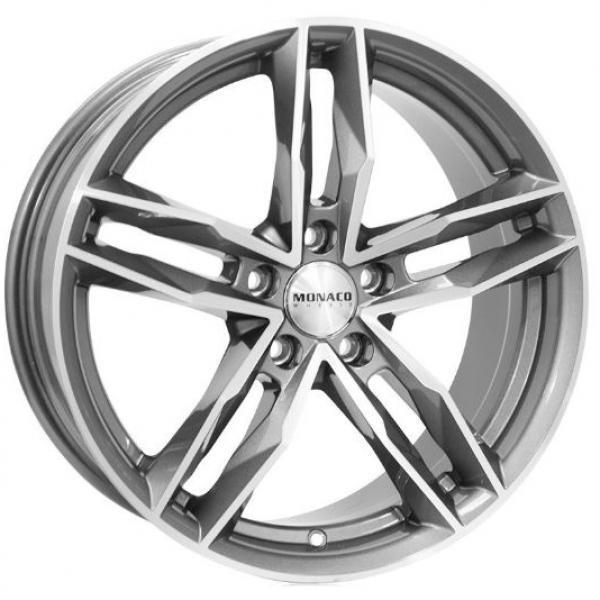 RR8M Anthracite Polish 8x18 5/112 ET45 60°