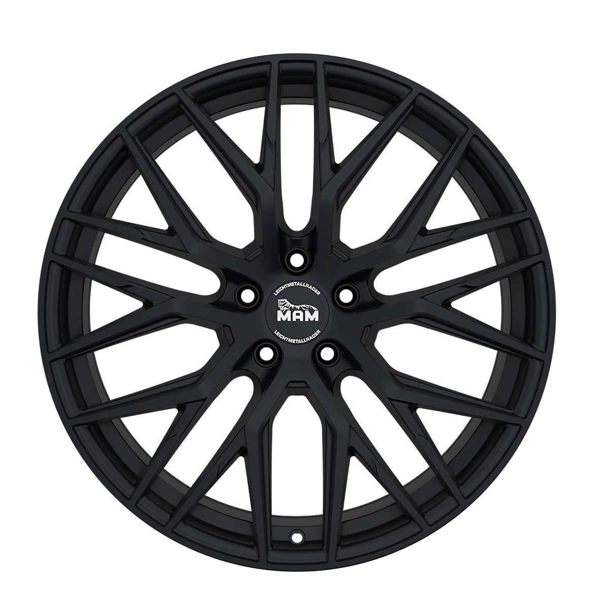 MAM LEICHTMETALLRäDER RS4 MATT BLACK PAINTED 8x18 5/108 ET45