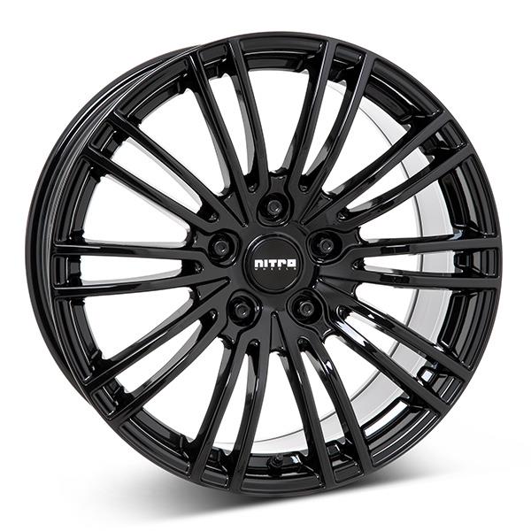 Nitro Turismo FF G.Blk 8,5x19 5/130 ET55 CB66,5 Kulkona R14