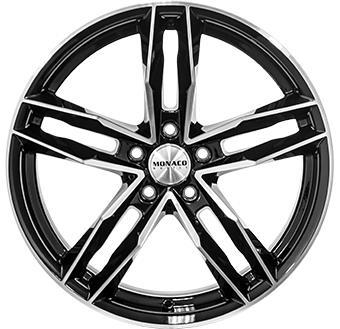 RR8M Gloss Black Polished 8x18 5/112 ET45 60°