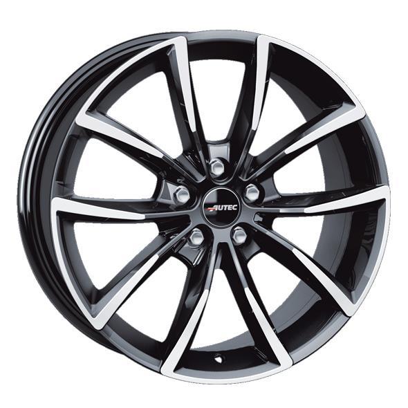 Astana Black Polished 9x19 5/108 ET47 60°