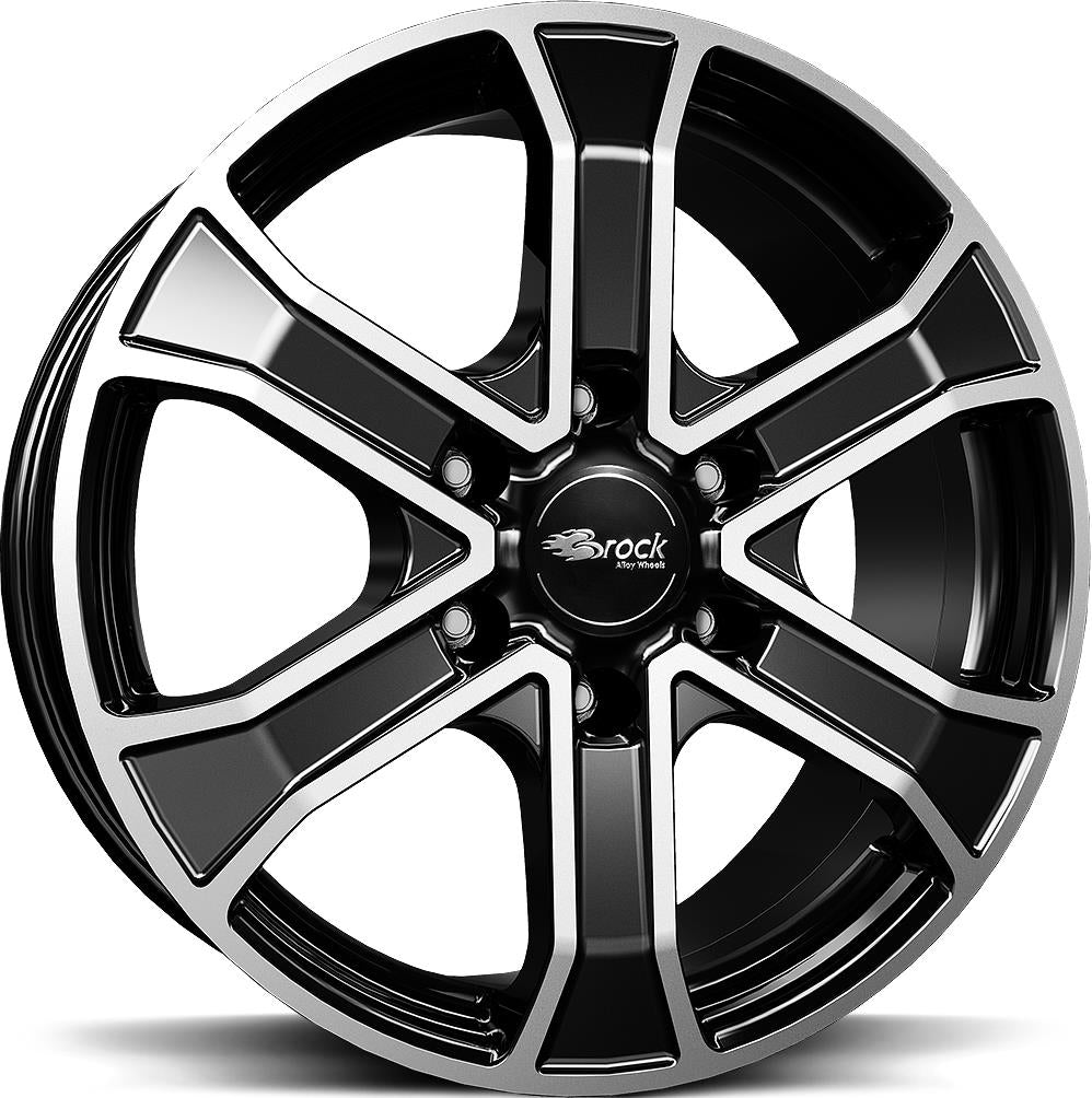 BROCK RC31 Black Full Pol 7x17 6/114,3 ET30 CB66,1 60°