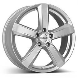 DEZENT TU silver Silver 7x17 5/112 ET45