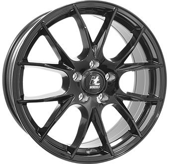 IT WHEELS KIRA Gloss Black 7x17 5/100 ET38