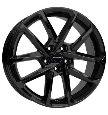 BORBET N black glossy 7,5x18 5/114,3 ET40