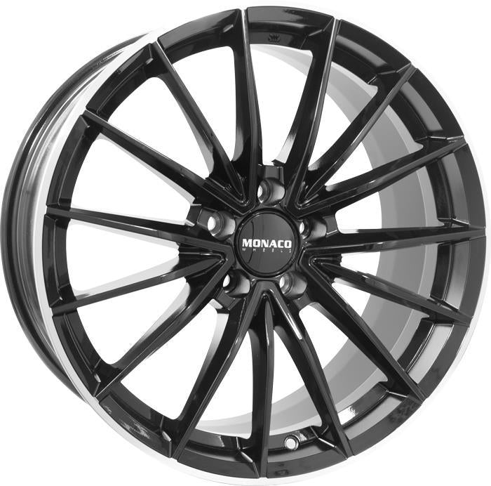 GP14 Black Lip Pol 8x20 5/112 ET45 60°