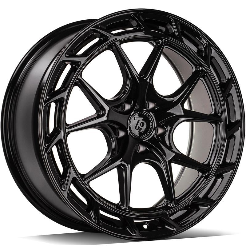 SCF-W Black Glossy 8x18 5/112 ET30 CB66,6 60°