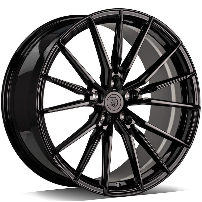MF.9 Black Glossy 10,5x21 5/112 ET40 CB66,6 60°
