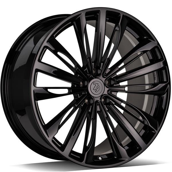 MF.12 Black Glossy 9x22 5/112 ET20 CB66,6 60°