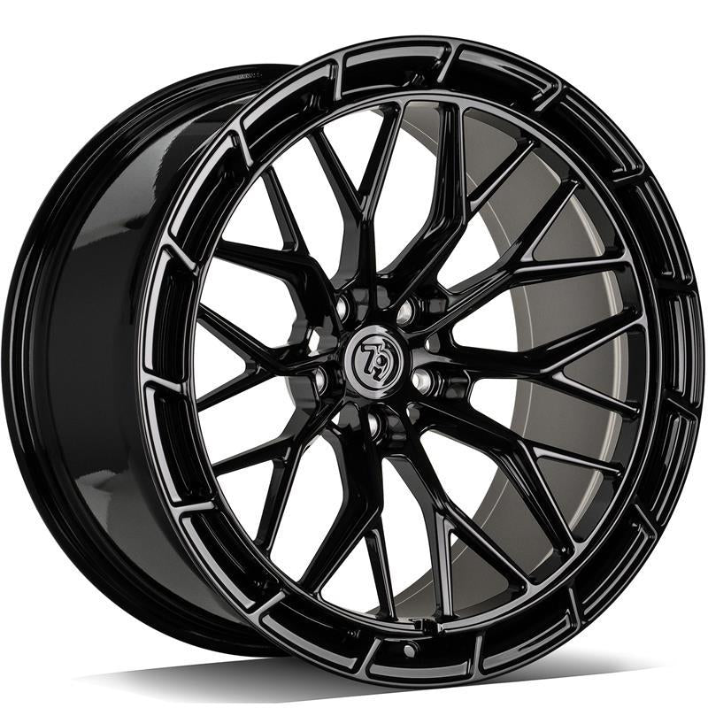 MF.13 Black Glossy 9,5x22 5/112 ET25 CB66,6 60°