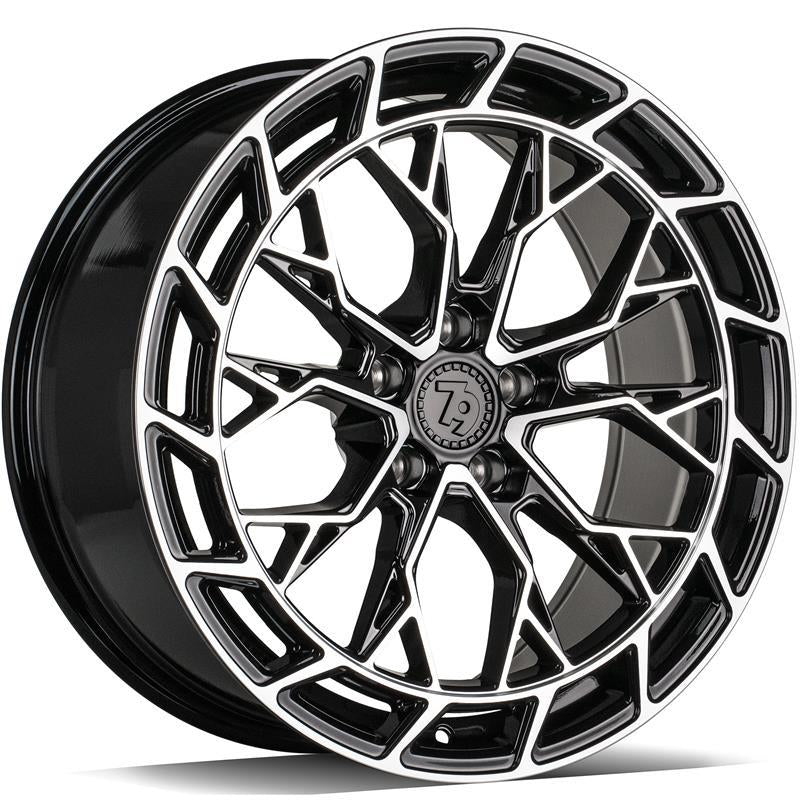 SCF-Z Black Front Polished 8x18 5/108 ET40 CB67.1 60°