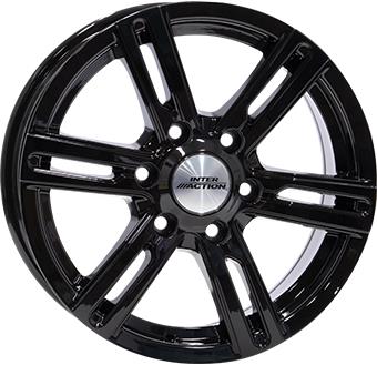 INTER ACTION KARGIN 6 Gloss Black 6,5x16 6/120 ET50