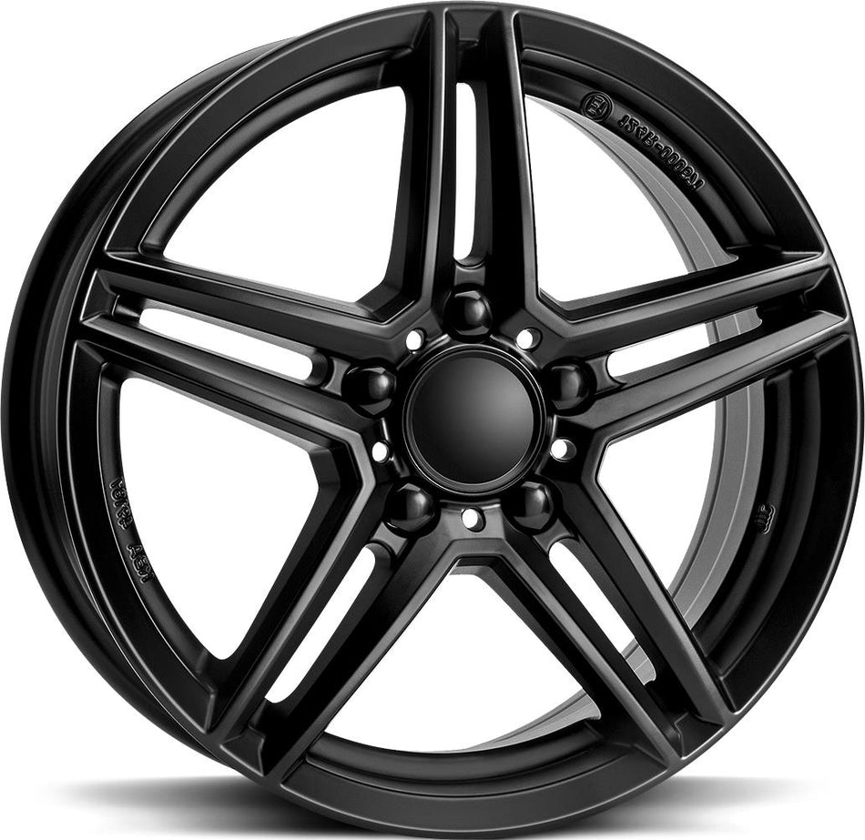 RIAL M10 Racing Black 7x17 5/112 ET46.4 CB66,6 Kulkona R14