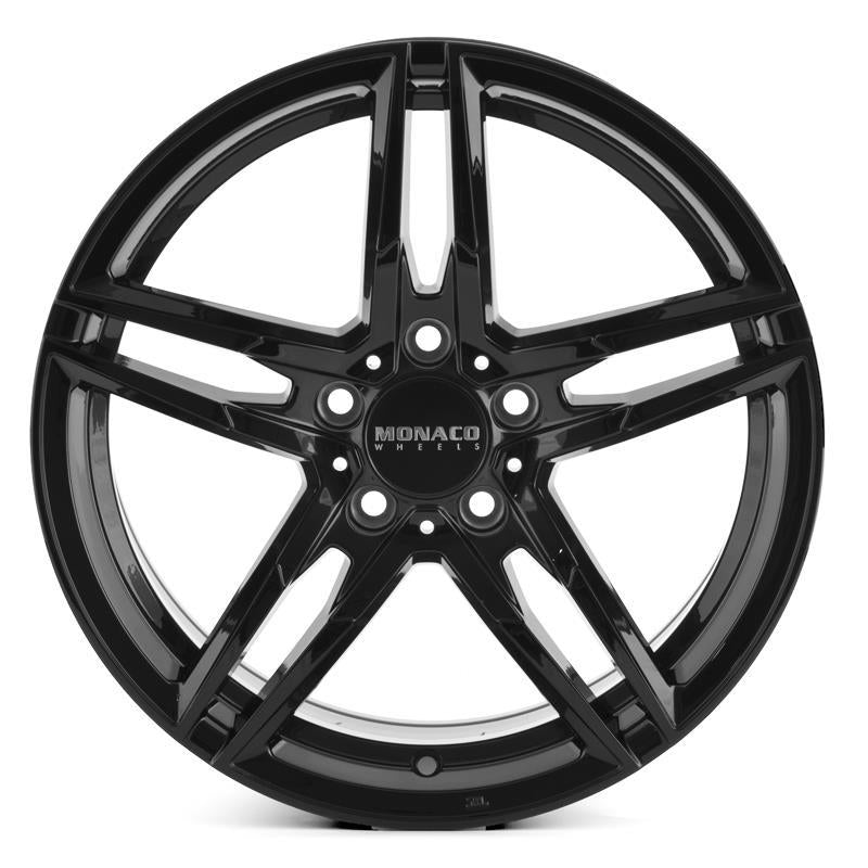 GP1 Gloss Black 8x18 5/112 ET45 60°