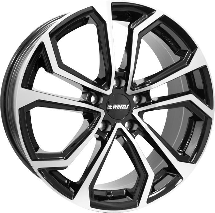 ELLA Black Polished 8x18 5/114,3 ET40 60°