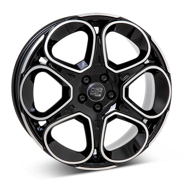 MSW 83 G.Blk/Pol 7,5x18 5/108 ET45 CB73,1 60°