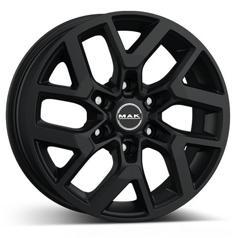 MAK Gravel black 7,5x19 6/139,7 ET26 CB106,1 Flat