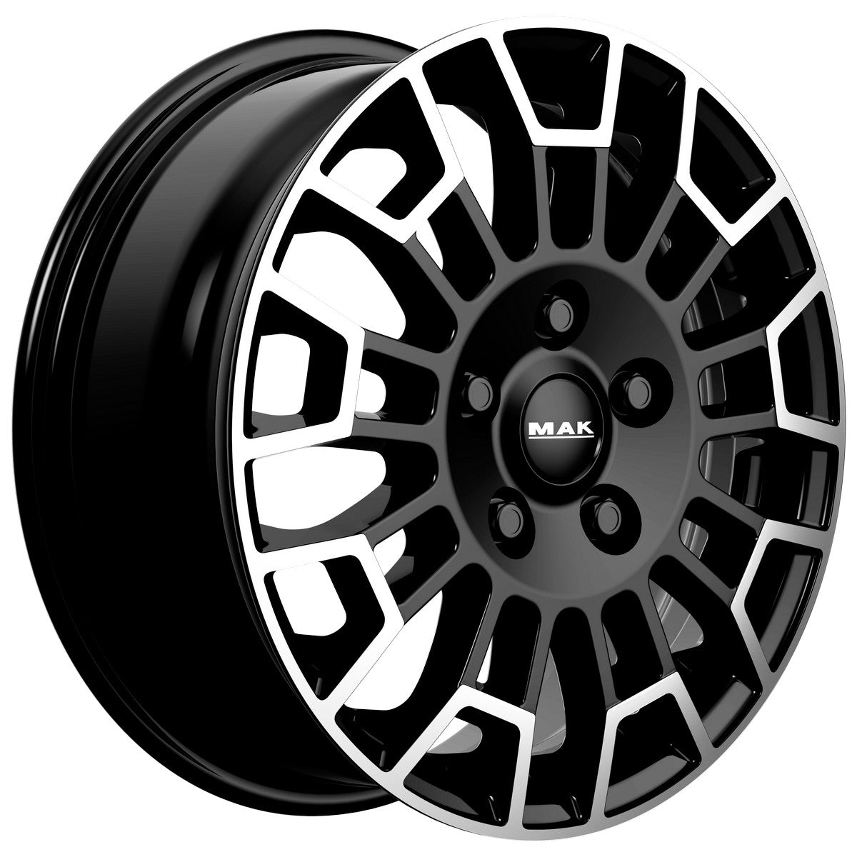 MAK Nomad blk/pol 8,5x20 5/127 ET44 CB71,6 60°