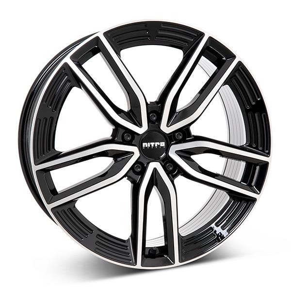 Nitro Momentum FF G.Blk/Pol 9,5x20 5x112 ET58 CB66.5 R14 1050 kg