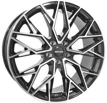 GP15 Black Polished 8x19 5/108 ET45 60°