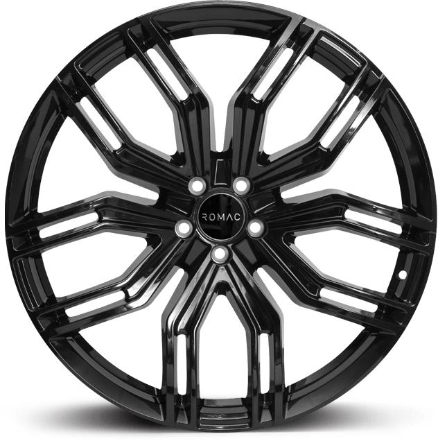 ROMAC CATALINA GLOSS BLACK 9,5x22 5x112 ET35 1000 kg
