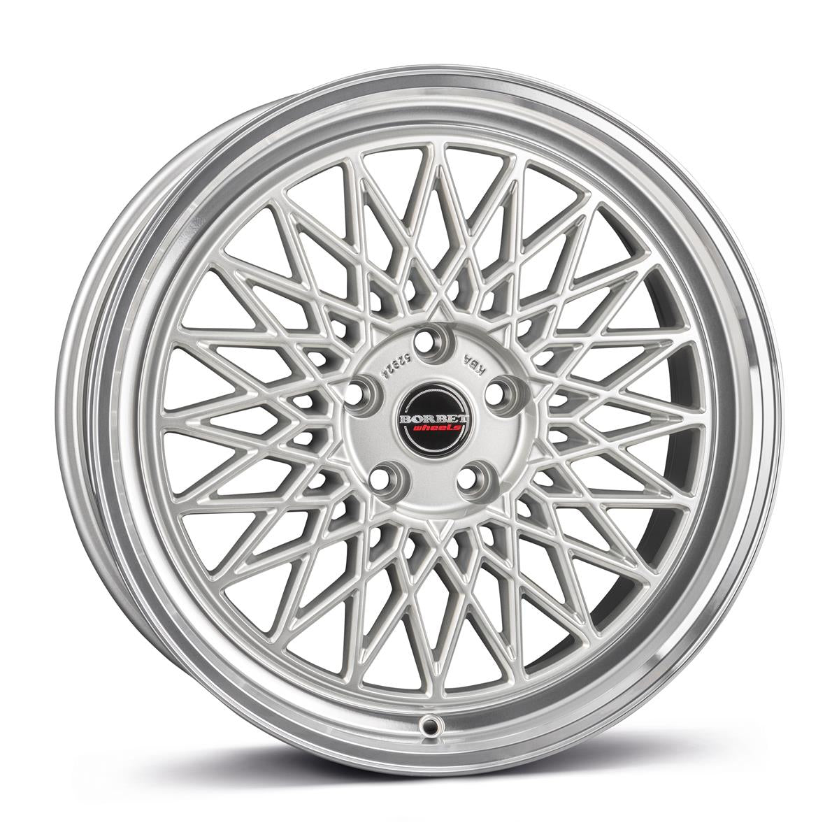 BORBET B Silver Rim Pol 7,5x16 5/120 ET20 CB72.5 60°
