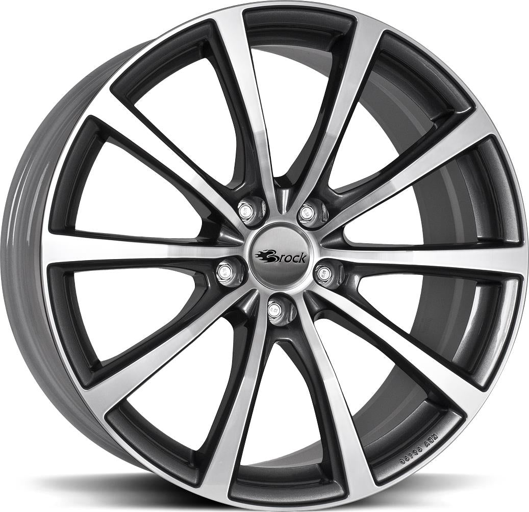 BROCK B32 Titan Full Pol 8,5x20 5/114,3 ET35 CB64.2 60°