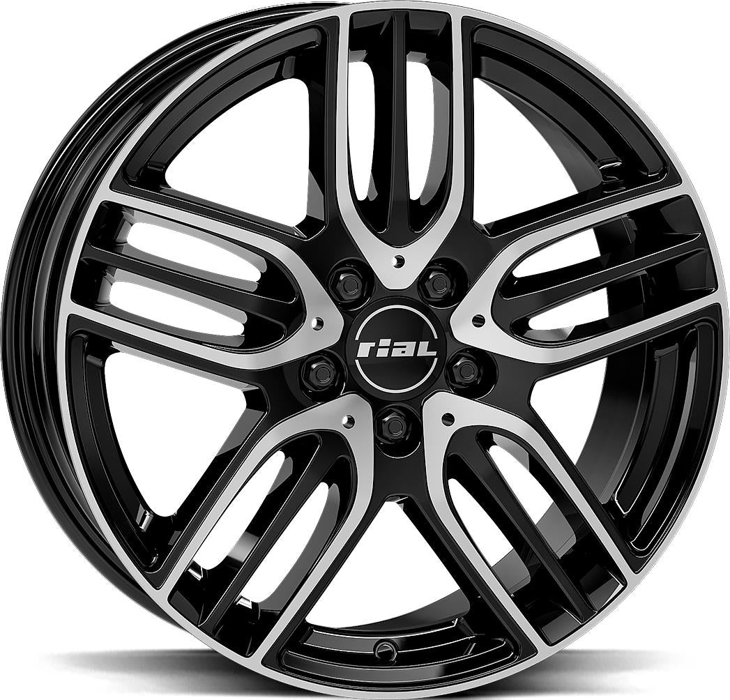 RIAL M14 Diam Black Pol 7,5x18 5/112 ET48.4 CB66.5 R14