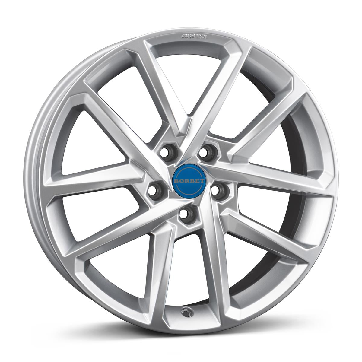 BORBET N Chrystal Silv 8x18 5/112 ET44.1 CB57.1