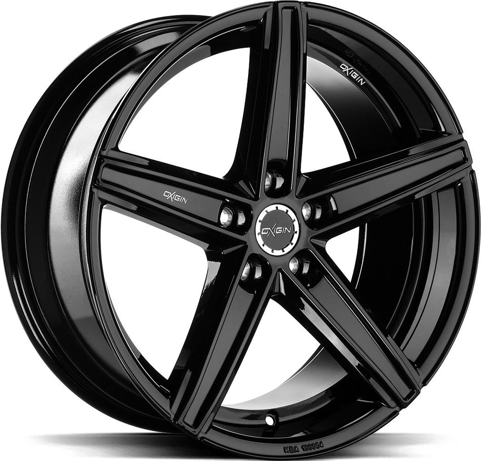 OXIGIN Evolution Glossy Black 10,5x21 5/130 ET50 CB71.6 R14