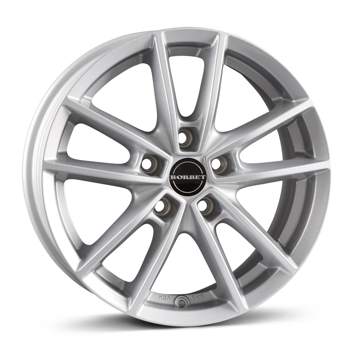 BORBET W Chrystal Silv 8x19 5/112 ET37 CB66.5 60°