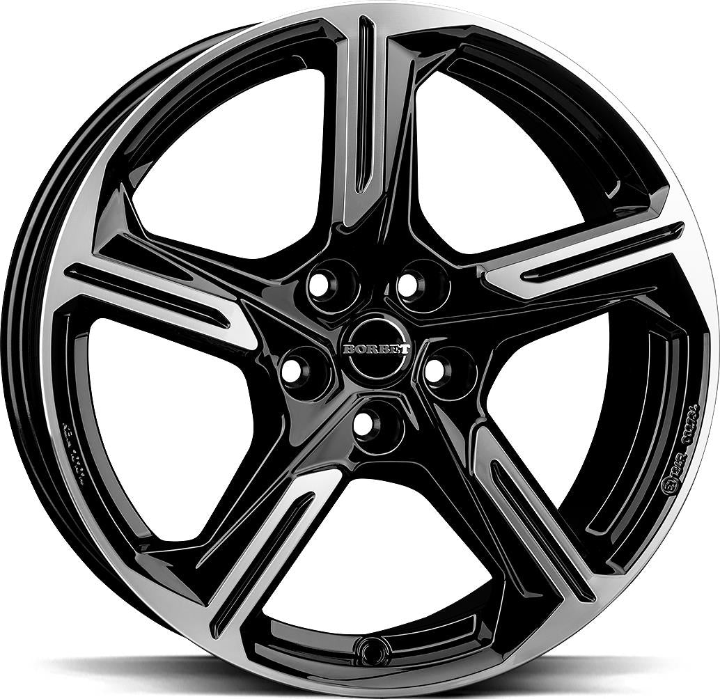 BORBET XE1 Black Pol 7,5x18 5/112 ET51 CB57.1