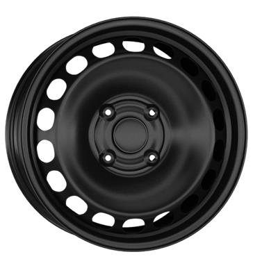 Plåtfälgar & stålfälgar STAAL Black 6,5x16 5/112 ET46