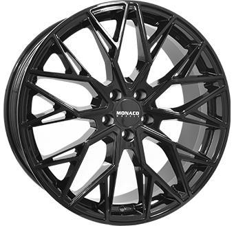 GP15 Gloss Black 8x19 5/108 ET45 60°