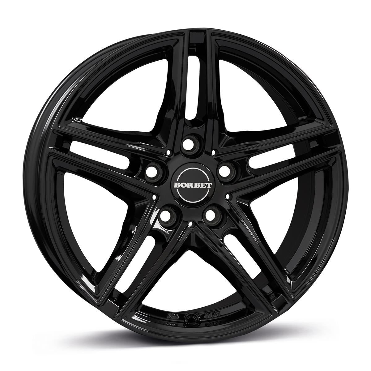 BORBET XR Gloss Black 7,5x17 5/120 ET35