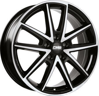 CMS C30 Gloss Black / Polished 8x18 5/114,3 ET45