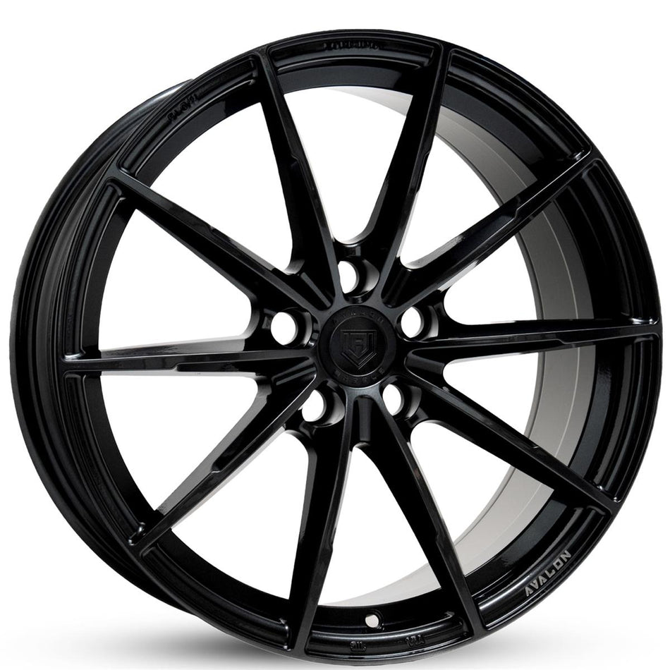 Avalon Nordic AN-3 Black 7x16 5/108 ET43
