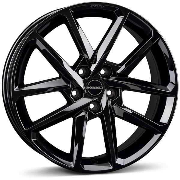 BORBET N BG - Black Glossy 6,5x17 5/112 ET39