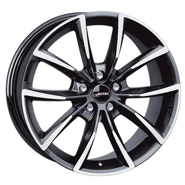 Autec Astana Gloss Black / Polished 9x21 5/108 ET43