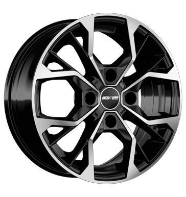 GMP MATISSE black diamond 7,5x18 4/100 ET38