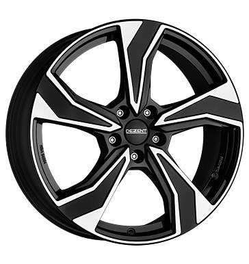 DEZENT KB dark black polished 7x17 5/108 ET50