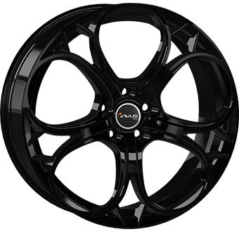 AVUS VELGEN AC-520 Gloss Black 7,5x17 5/110 ET30